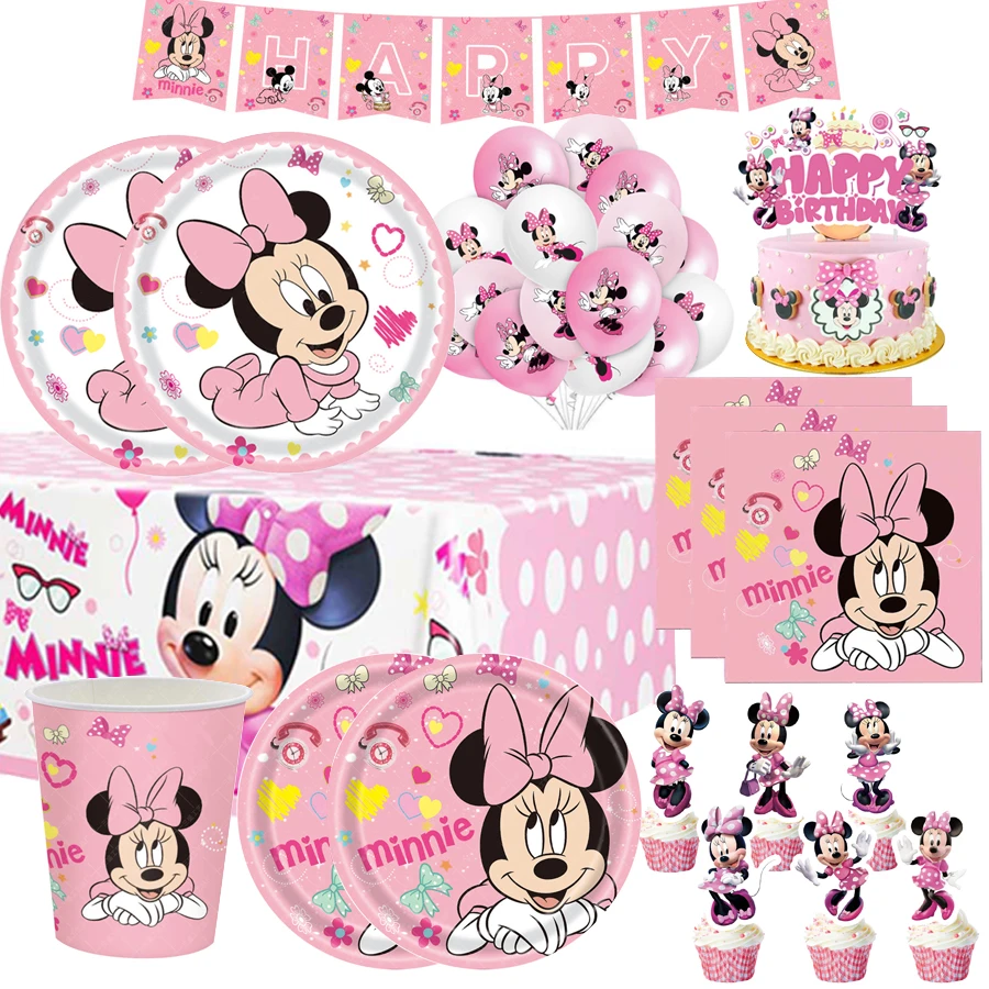 Baby Minnie Mouse Birthday Party Supplies Minnie Mouse Decorations for Girls Party Supplies Plate Cake Balloon Decor
Baby Minnie Mouse Birthday Party Supplies Minnie Mouse Decorations for Girls Party Supplies Plate Cake Balloon Decor