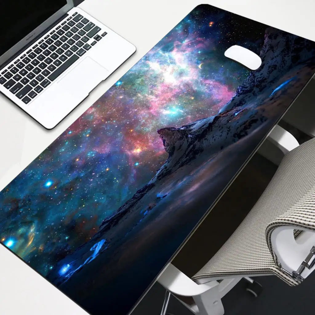 90x40cm Starry Sky Space Galaxy Mousepad Custom XXl Large Mouse Mat Desk Mats keyboard pad Soft Gamer Laptop Office Mouse Mat
90x40cm Starry Sky Space Galaxy Mousepad Custom XXl Large Mouse Mat Desk Mats keyboard pad Soft Gamer Laptop Office Mouse Mat