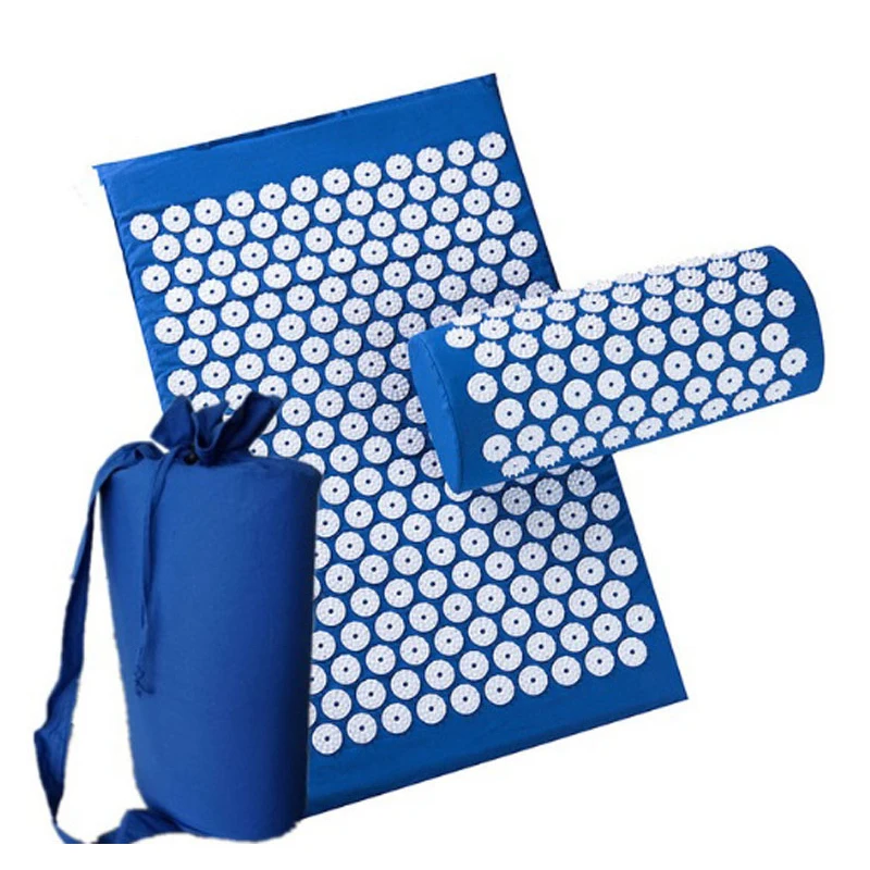 Stress Foot Back Mat And Pillow Massage Cushion Pain Acupuncture Pad Relief 64x42cm Set Massager Neck Yoga Acupressure Massage
Stress Foot Back Mat And Pillow Massage Cushion Pain Acupuncture Pad Relief 64x42cm Set Massager Neck Yoga Acupressure Massage