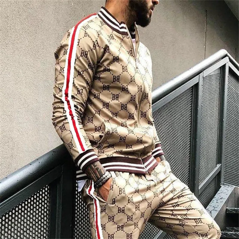 Spring and Autumn New Men's Plaid Suit Jacket + Sweatpants Two-piece Autumn Sportswear High-quality Men's Gentleman Suit
Spring and Autumn New Men's Plaid Suit Jacket + Sweatpants Two-piece Autumn Sportswear High-quality Men's Gentleman Suit