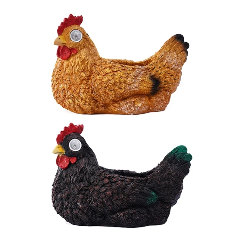 Solar Hen Statue Decoration Garden Statue Luminous Cartoon Chicken Lamp Party E9LD
Solar Hen Statue Decoration Garden Statue Luminous Cartoon Chicken Lamp Party E9LD