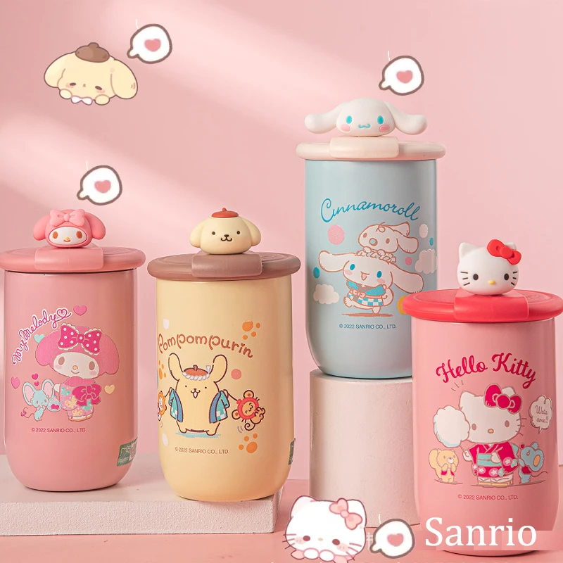 Фотоизоляционная чашка из нержавеющей стали, My Melody Cinnamoroll, мультяшная кружка для напитков, кукольная кружка Kuromi Pompompurin
Фотоизоляционная чашка из нержавеющей стали, My Melody Cinnamoroll, мультяшная кружка для напитков, кукольная кружка Kuromi Pompompurin