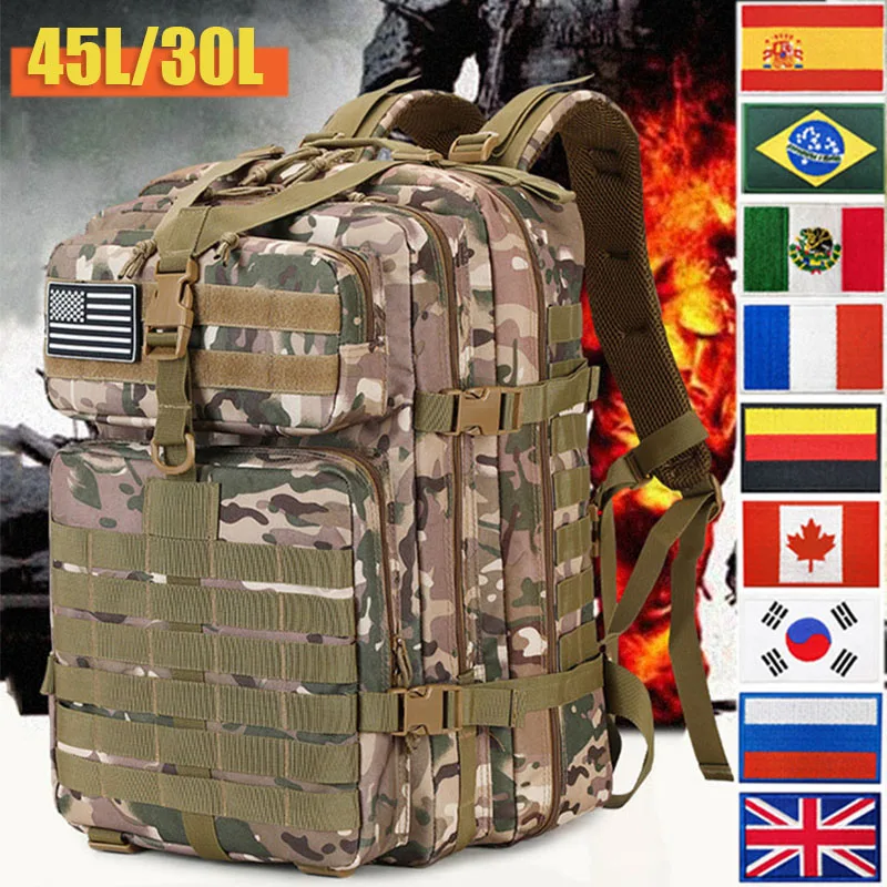 Outdoor Backpack 35/45L Waterproof Military Tactical Man Sports Camping Hiking Equipment Bags Oxford Large Capacity Travel
Outdoor Backpack 35/45L Waterproof Military Tactical Man Sports Camping Hiking Equipment Bags Oxford Large Capacity Travel