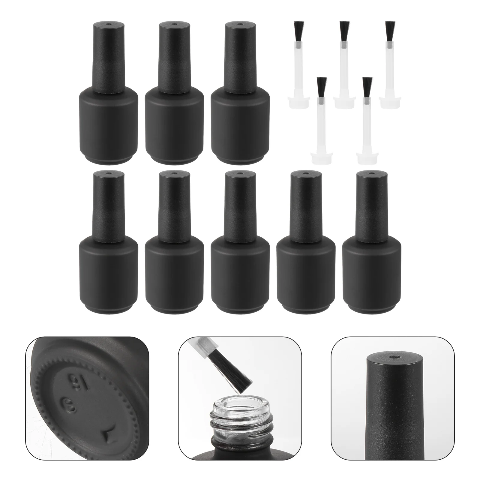 Nail Polish Bottles Refillablebottle Samplecontainersempty Diy Jarjars Makeup Holder Professional Container Contaniers Clear
Nail Polish Bottles Refillablebottle Samplecontainersempty Diy Jarjars Makeup Holder Professional Container Contaniers Clear