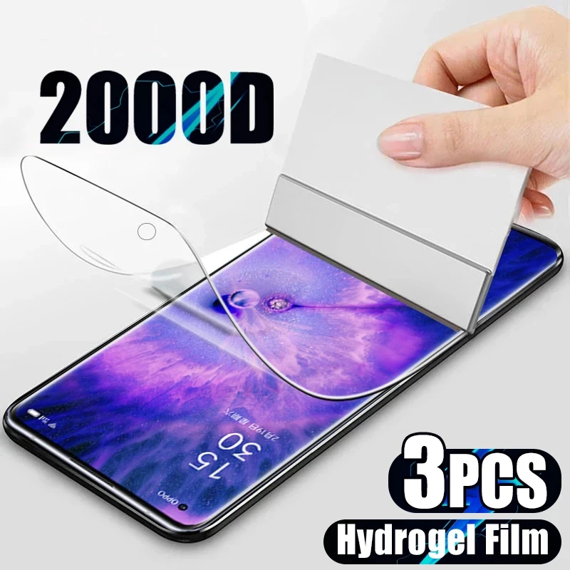 3PCS Full Screen Protector For Oppo Find X6 Pro X3 Neo X5 Lite Protection Hydrogel Film For Oppo X5 Pro X3 Lite Protective Film
3PCS Full Screen Protector For Oppo Find X6 Pro X3 Neo X5 Lite Protection Hydrogel Film For Oppo X5 Pro X3 Lite Protective Film