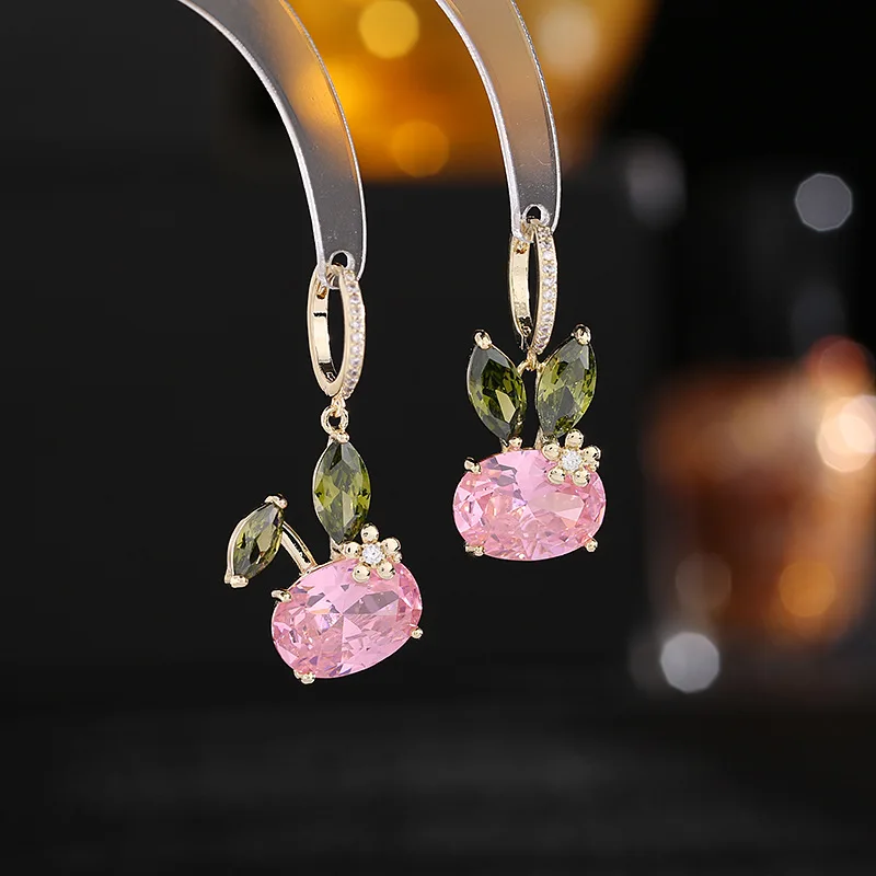 Chinese New Year Rabbit Zircon Rabbit Earrings for Women Sweet Fresh Temperament Asymmetrical Cute Little Bunny Fairy Earrings
Chinese New Year Rabbit Zircon Rabbit Earrings for Women Sweet Fresh Temperament Asymmetrical Cute Little Bunny Fairy Earrings