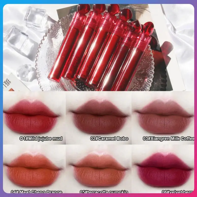 Velvet Matte Lip Glaze Long-lasting Lipstick Non-marking Lip Gloss Non-fading Non-stick Cup Lip Mud Cream TSLM1
Velvet Matte Lip Glaze Long-lasting Lipstick Non-marking Lip Gloss Non-fading Non-stick Cup Lip Mud Cream TSLM1