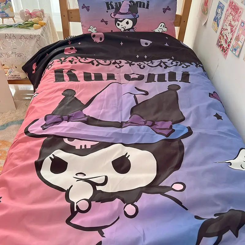 Kawaii Sanrioed студенческое общежитие 3 шт. Комплект аниме мультфильм Kuromi Cinnamoroll постельное белье пододеяльник наволочки 4 шт. постельное белье
Kawaii Sanrioed студенческое общежитие 3 шт. Комплект аниме мультфильм Kuromi Cinnamoroll постельное белье пододеяльник наволочки 4 шт. постельное белье