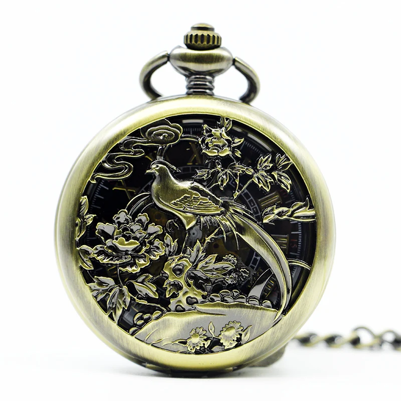 Vintage Mechanical Pocket Watch Engraved Skeleton Flip Clock Roman Numerals Pendant Men Women Students Gift Souvenirs
Vintage Mechanical Pocket Watch Engraved Skeleton Flip Clock Roman Numerals Pendant Men Women Students Gift Souvenirs