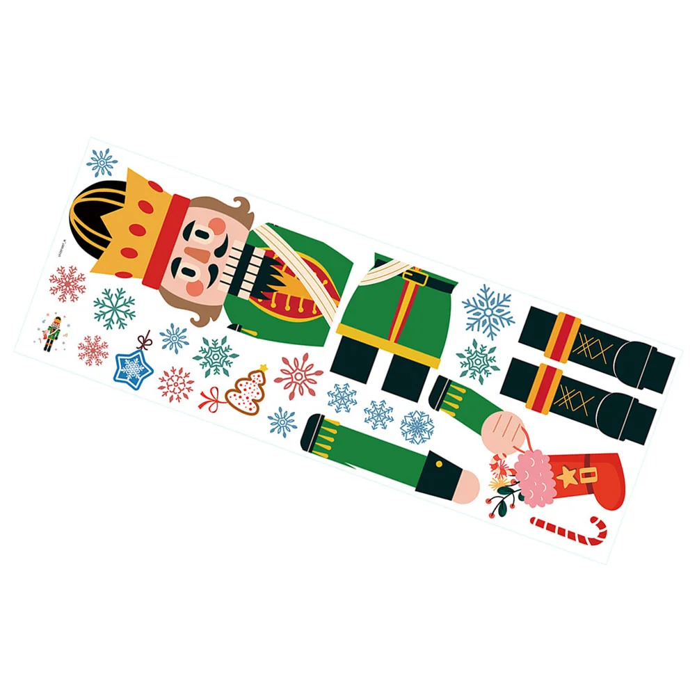 Christmas Window Stickers Nutcracker Sticker Clings Decals Wall Decor Decorations Refrigerator Partyxmas Winter Holiday Merry
Christmas Window Stickers Nutcracker Sticker Clings Decals Wall Decor Decorations Refrigerator Partyxmas Winter Holiday Merry