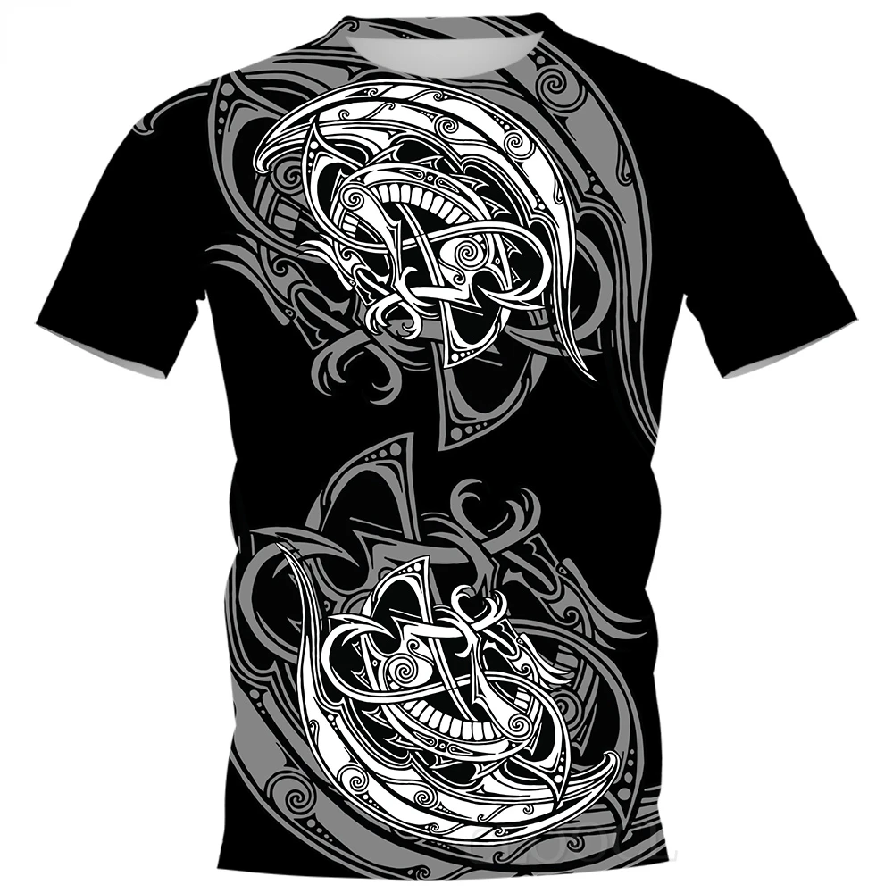 CLOOCL Men T-shirt 3D Graphics Viking Tattoo Printed Tees Kids Fashion Tops Boy Girl Short Sleeve Women Tees Male Clothing
CLOOCL Men T-shirt 3D Graphics Viking Tattoo Printed Tees Kids Fashion Tops Boy Girl Short Sleeve Women Tees Male Clothing