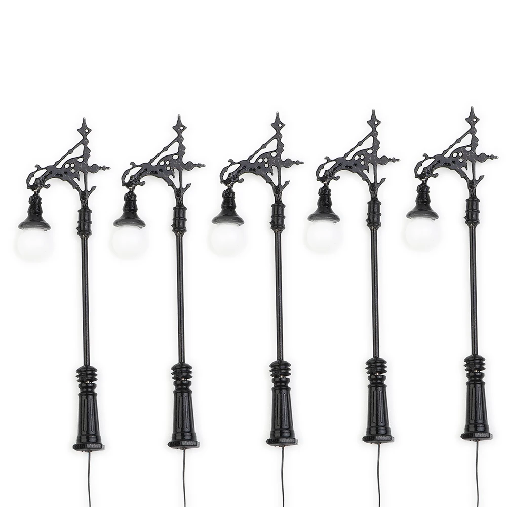 5pcs Model Railway N Gauge Lamp 1:160 Street Lamp LED Light Model Train Railroad Decoration Building Landscape Accessory
5pcs Model Railway N Gauge Lamp 1:160 Street Lamp LED Light Model Train Railroad Decoration Building Landscape Accessory