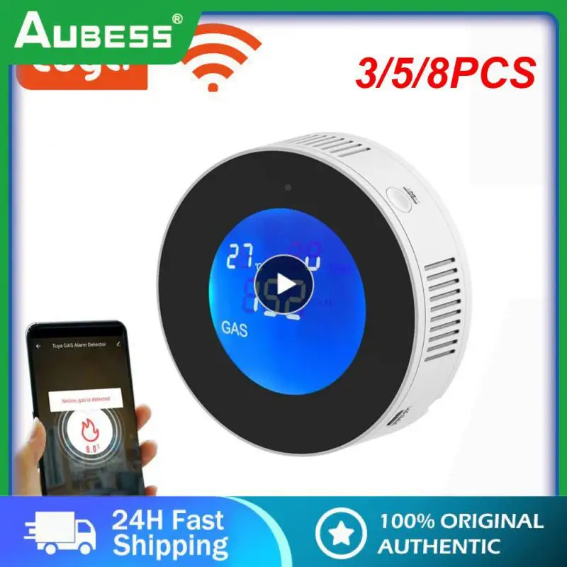 3/5/8PCS Natural Gas Leakage Detector Wifi Three Years Of Service Life Gas Detector Wireless Home Kitchen Security Alarm
3/5/8PCS Natural Gas Leakage Detector Wifi Three Years Of Service Life Gas Detector Wireless Home Kitchen Security Alarm