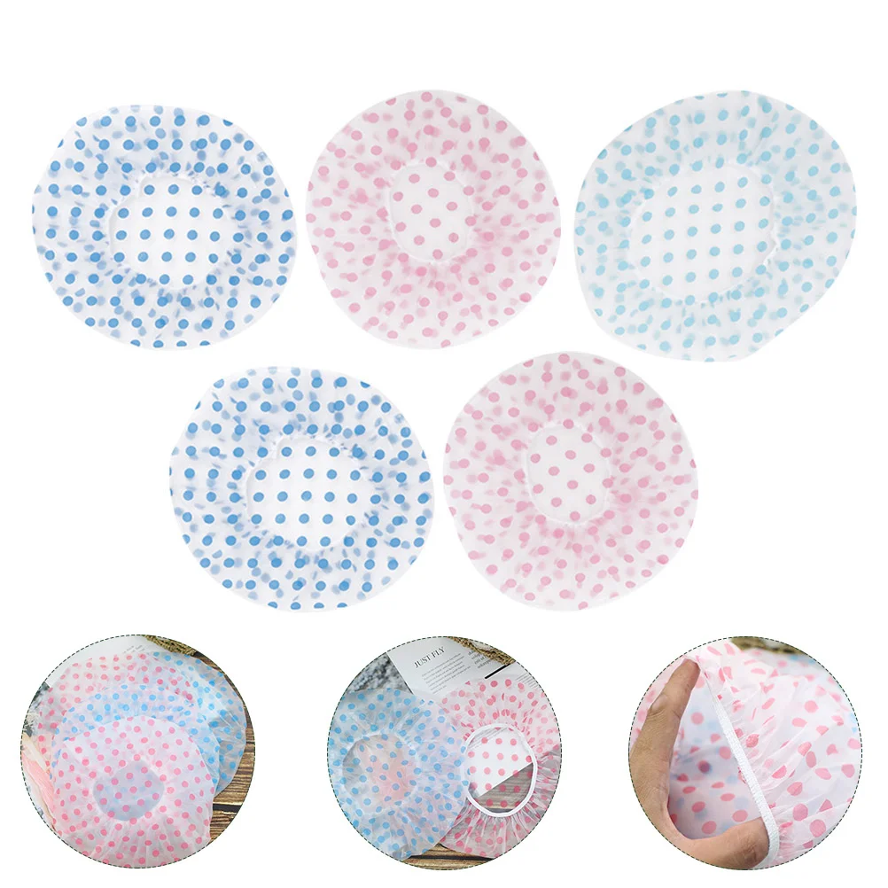 10Pcs Practical Bathroom Bathing Hat Waterproof Shower Hat Chic Stretchy Hat 
10Pcs Practical Bathroom Bathing Hat Waterproof Shower Hat Chic Stretchy Hat
