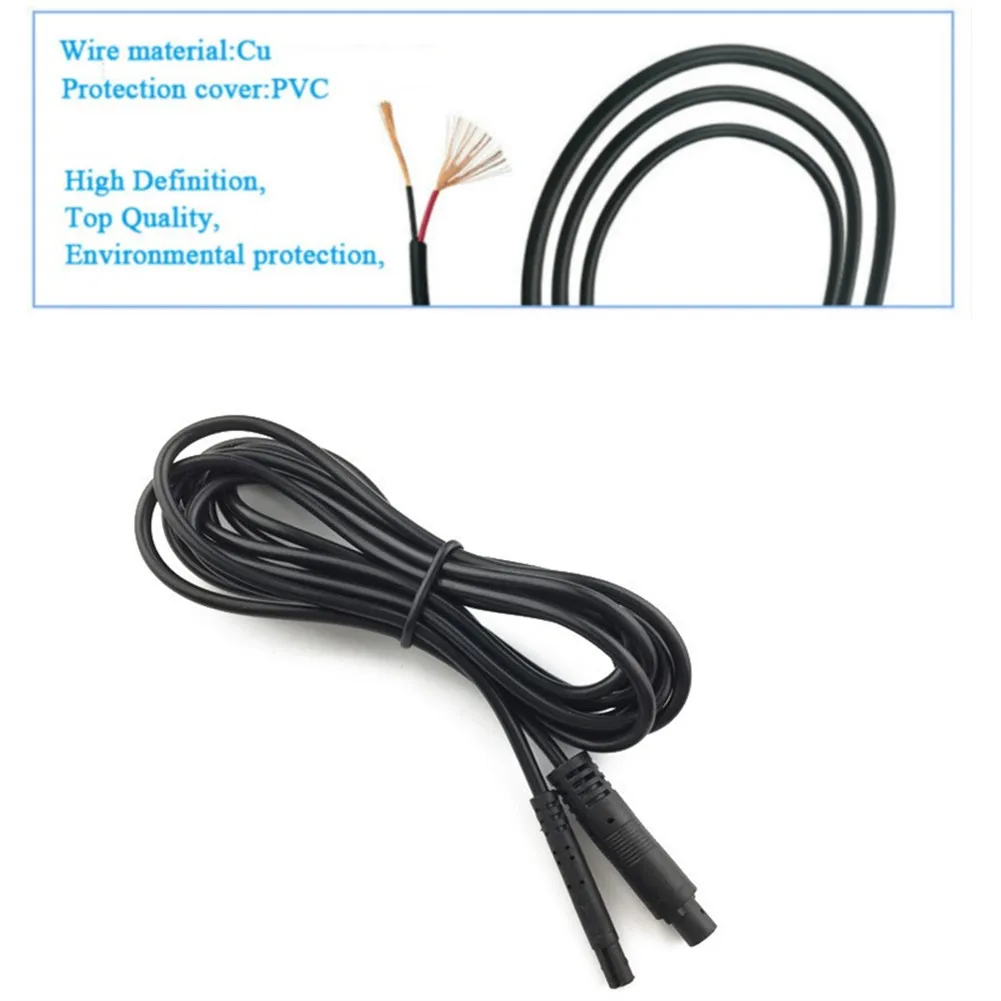 1x 4Pin Male To Female 2.5M Car Reversing Rear View Parking Camera Video Extension Cable Wire Male To Female Extension
1x 4Pin Male To Female 2.5M Car Reversing Rear View Parking Camera Video Extension Cable Wire Male To Female Extension