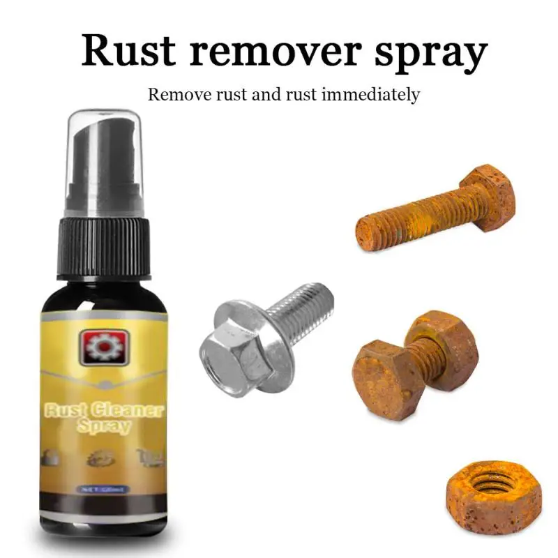 

New 30ml Derusting Metal Parts Car Maintenance Cleaning Rust Remover Window Rust Inhibitor Wheel Hub Screw Derusting Spray TSLM1