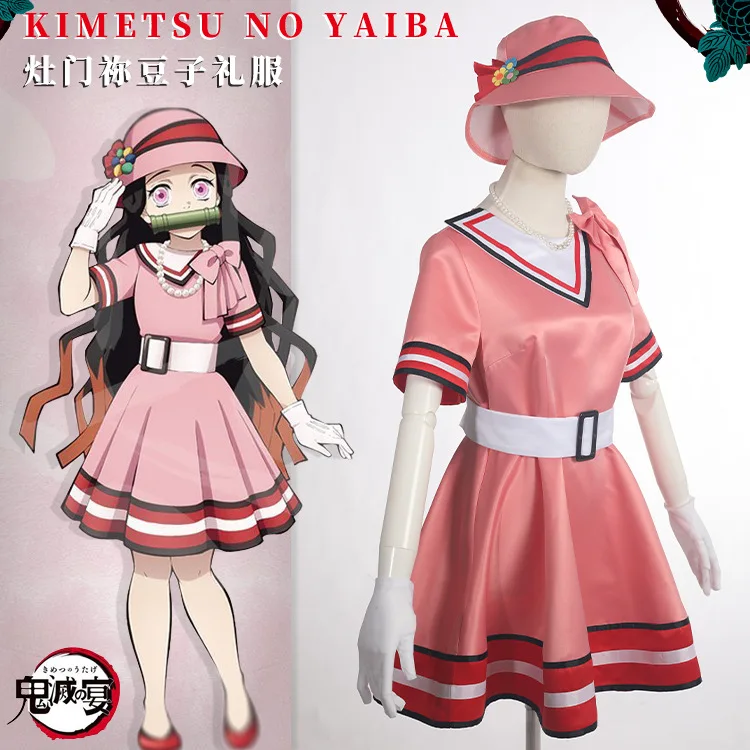 Anime Demon SlayerKimetsu no Yaiba Kamado Nezuko Cosplay Costume Women Nezuko Casual Wear Cosplay Wig shoes
Anime Demon SlayerKimetsu no Yaiba Kamado Nezuko Cosplay Costume Women Nezuko Casual Wear Cosplay Wig shoes