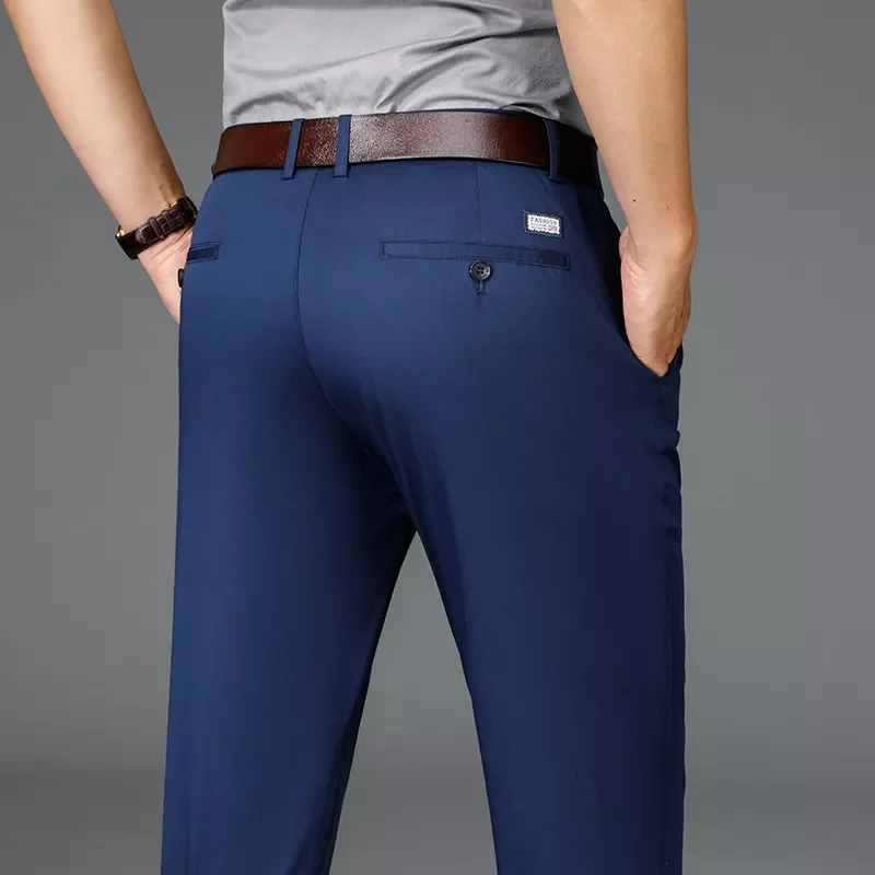 Thin Royal Blue Casual Pants 4 Colors Cotton Business Fashion Stretch Straight Trousers Male Brand and Summer Men's
Thin Royal Blue Casual Pants 4 Colors Cotton Business Fashion Stretch Straight Trousers Male Brand and Summer Men's