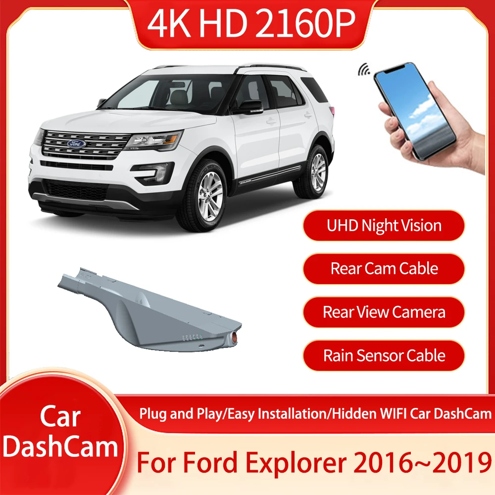 For Ford Explorer U502 2016 2017 2018 2019 Dash Cam New Loop Video Memory Card HD Wide Angle Car Reversing Camera Accessories
For Ford Explorer U502 2016 2017 2018 2019 Dash Cam New Loop Video Memory Card HD Wide Angle Car Reversing Camera Accessories