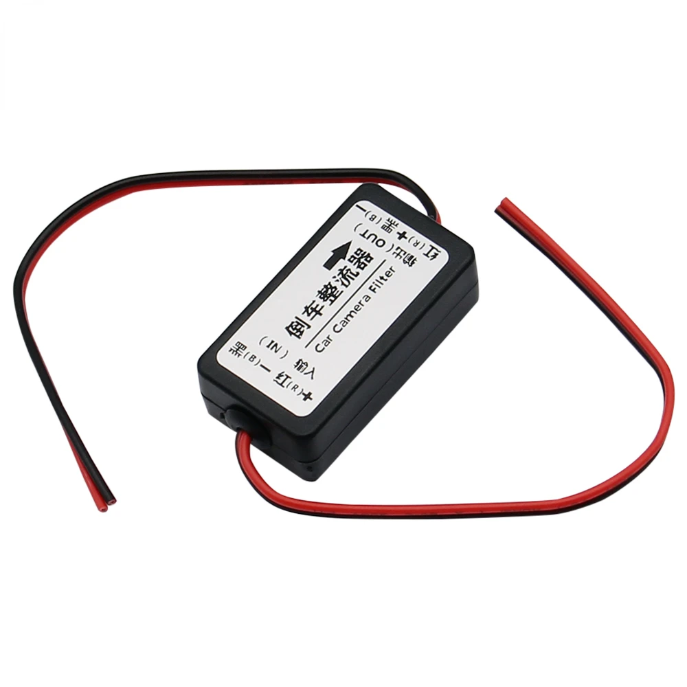 DC Power Relay Capacitor Filter Rectifier for Car Rear View Backup Camera Auto Car Eliminate Interference Connector
DC Power Relay Capacitor Filter Rectifier for Car Rear View Backup Camera Auto Car Eliminate Interference Connector