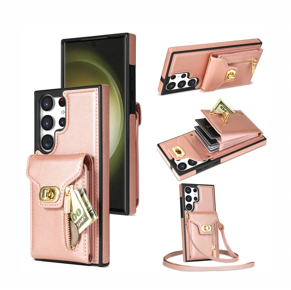 Folding Wallet Case for Samsung Galaxy S20 S21 S23 FE S22 Plus Note 20 Ultra A54 Card Holder Leather Cover with Shoulder Strap
Folding Wallet Case for Samsung Galaxy S20 S21 S23 FE S22 Plus Note 20 Ultra A54 Card Holder Leather Cover with Shoulder Strap