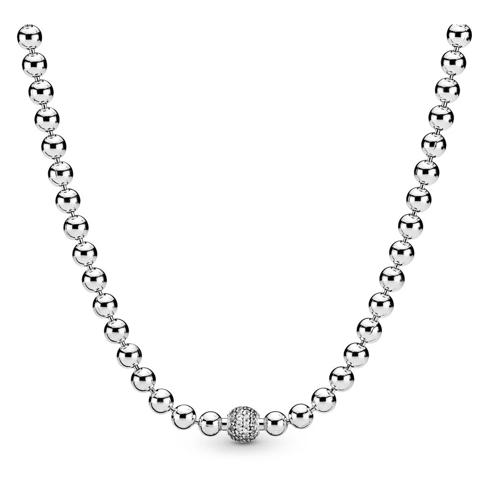 High Quality Original 925 Sterling Silver pan Winter New Beads Necklace Women Jewelry Gift Free Shipping Wholesale
High Quality Original 925 Sterling Silver pan Winter New Beads Necklace Women Jewelry Gift Free Shipping Wholesale