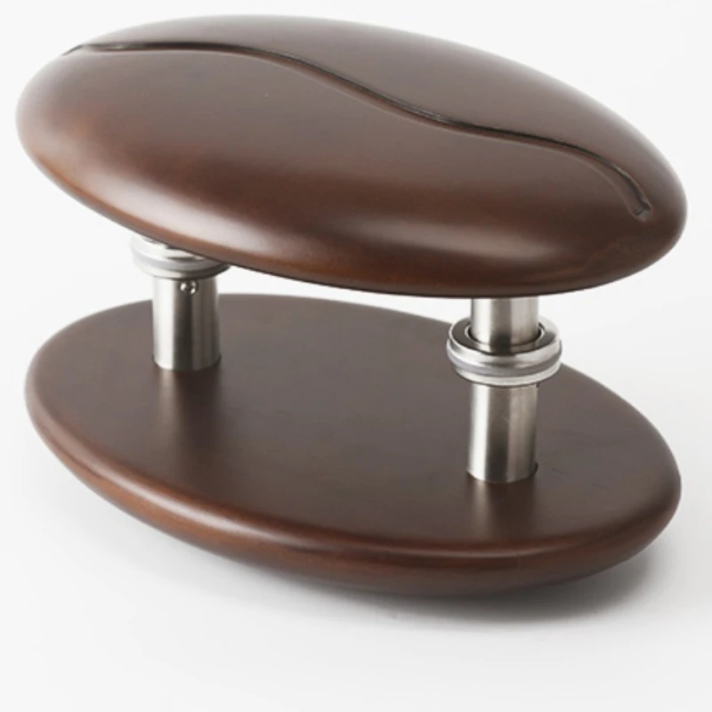Customized Coffee Shop Door Handles in Nordic Style with Coffee Bean Shape and Engraved Walnut Wood
Customized Coffee Shop Door Handles in Nordic Style with Coffee Bean Shape and Engraved Walnut Wood