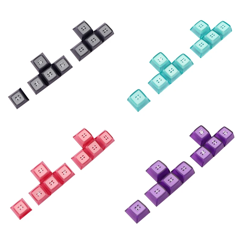 PBT Keycaps Two Color Injection ESC WASD Direction Position Supplement Keycaps Backlit 9PCS Keycap DIY 
PBT Keycaps Two Color Injection ESC WASD Direction Position Supplement Keycaps Backlit 9PCS Keycap DIY