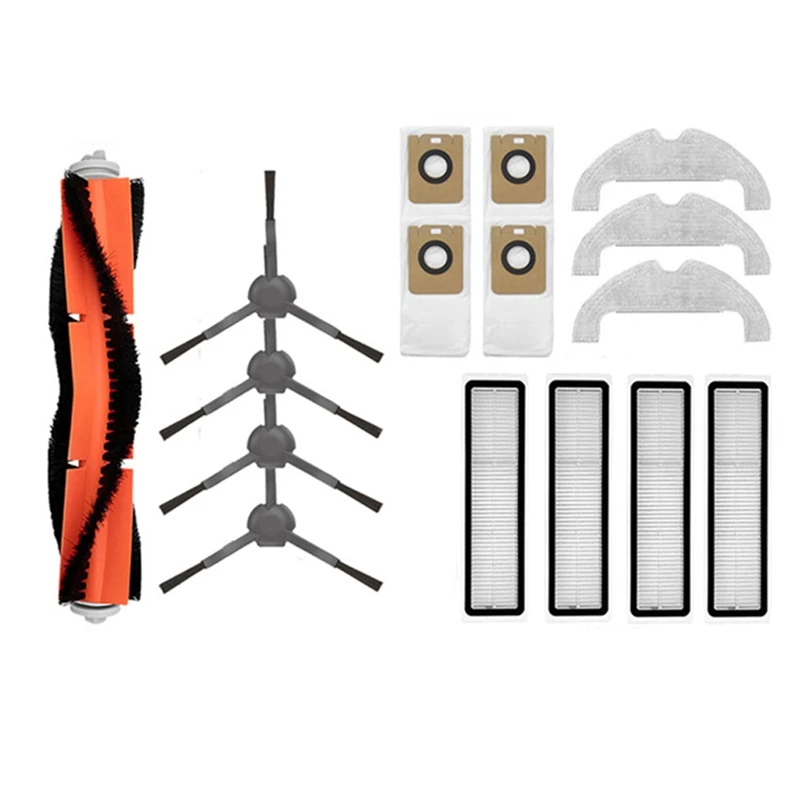 Replacement Roller Brush Side Brush Filter Mop Pads Dust Bag For Xiaomi Mijia STYTJ05ZHM Vacuum Cleaner Accessories
Replacement Roller Brush Side Brush Filter Mop Pads Dust Bag For Xiaomi Mijia STYTJ05ZHM Vacuum Cleaner Accessories