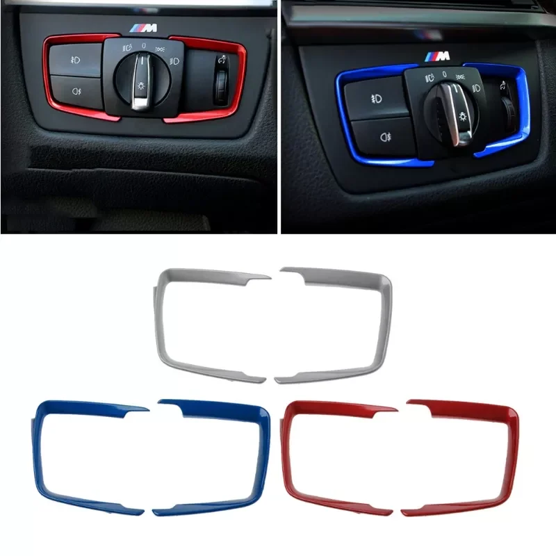 2 Pcs ABS Headlight Switch Frame Trim Adjustment Sticker For BMW F30 F31 F32 F34 3 4
2 Pcs ABS Headlight Switch Frame Trim Adjustment Sticker For BMW F30 F31 F32 F34 3 4