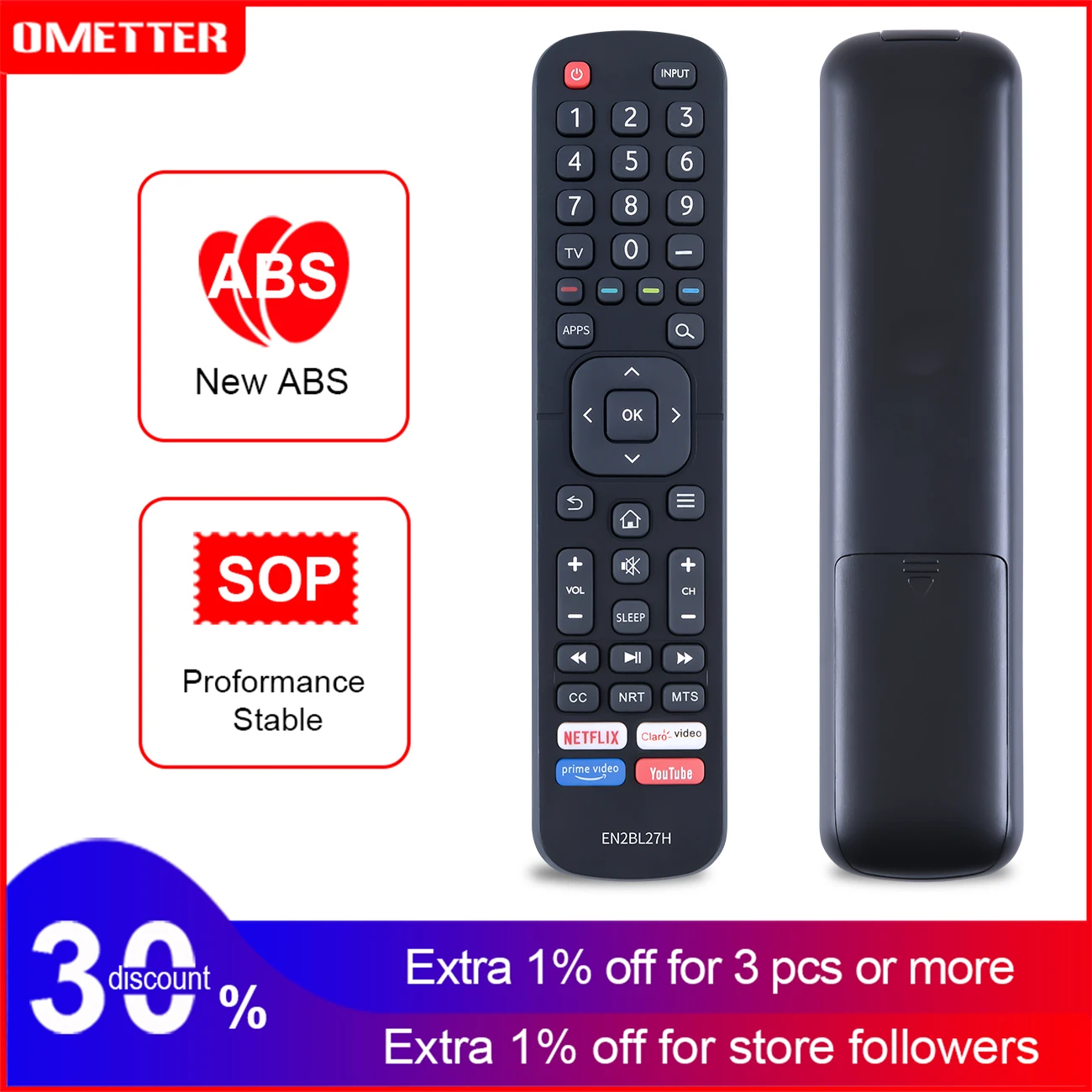 Пульт дистанционного управления EN2BL27H для Hisense TV 43H5509 43H5040F 55Q9G 50H8G 5560F 5580F 5060F 5500F 40H5570F 32H5520F 32H5530F 32H5540F
Пульт дистанционного управления EN2BL27H для Hisense TV 43H5509 43H5040F 55Q9G 50H8G 5560F 5580F 5060F 5500F 40H5570F 32H5520F 32H5530F 32H5540F