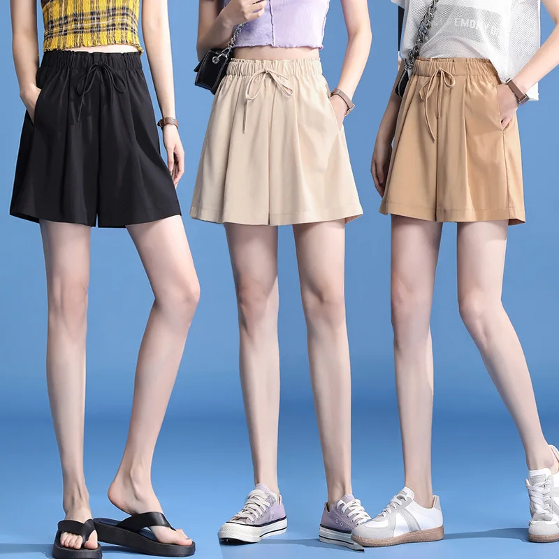 Large Size Clothing For Woman Summer Casual Shorts Korean Fashion Elastic Waist Short Pants Loose Fit All Match Trending Szorty
Large Size Clothing For Woman Summer Casual Shorts Korean Fashion Elastic Waist Short Pants Loose Fit All Match Trending Szorty