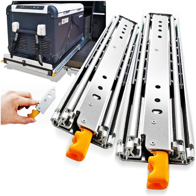 76mm Heavy Duty Drawer Slides with Lock Heavy Load Capacity 220 KG Drawer Runners Tracks Suit for Goods Shelf Cabinet Hardware
76mm Heavy Duty Drawer Slides with Lock Heavy Load Capacity 220 KG Drawer Runners Tracks Suit for Goods Shelf Cabinet Hardware