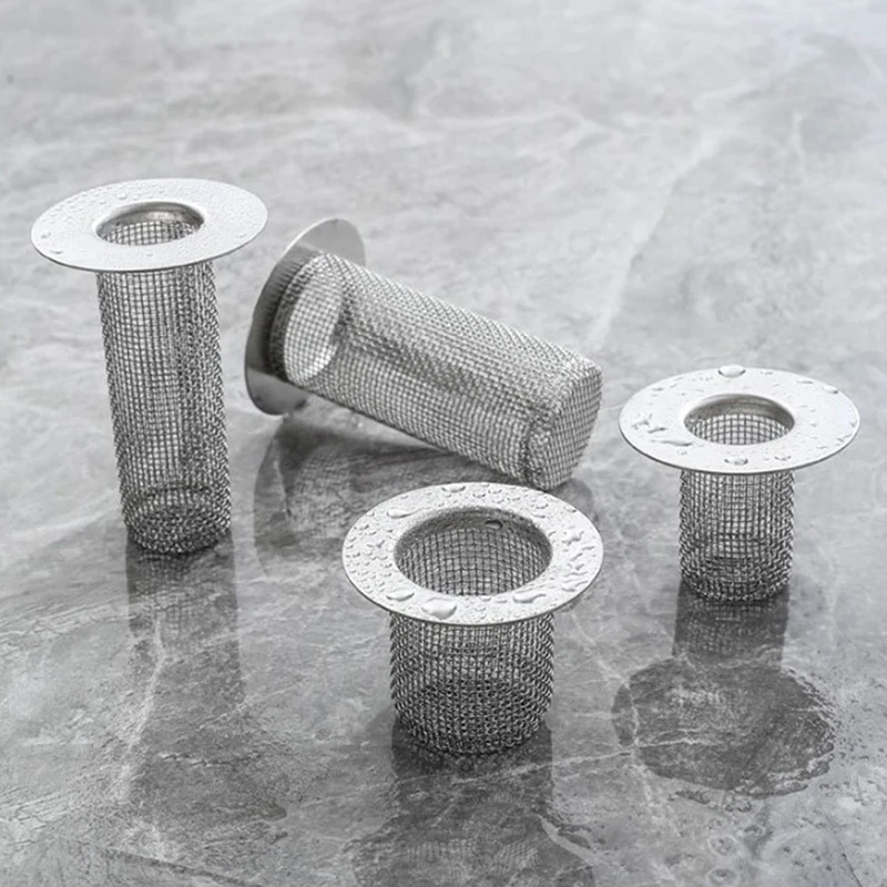 5Type Stainless Steel Floor Drain Filter Mesh Kitchen Sink Anti-clog Filter Bathtub Hair Catcher Shower Leak Net Strainer Drains 
5Type Stainless Steel Floor Drain Filter Mesh Kitchen Sink Anti-clog Filter Bathtub Hair Catcher Shower Leak Net Strainer Drains