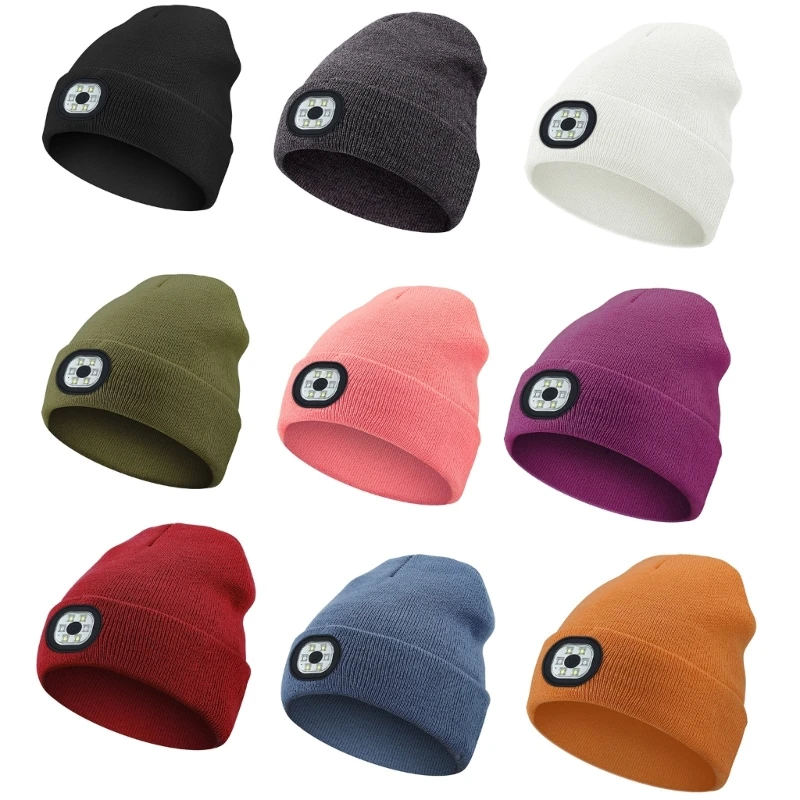 Unisex Beanie Hat Flashlight Cap Winter Sports with Light Headlamp Autumn Winter Wholesale 
Unisex Beanie Hat Flashlight Cap Winter Sports with Light Headlamp Autumn Winter Wholesale