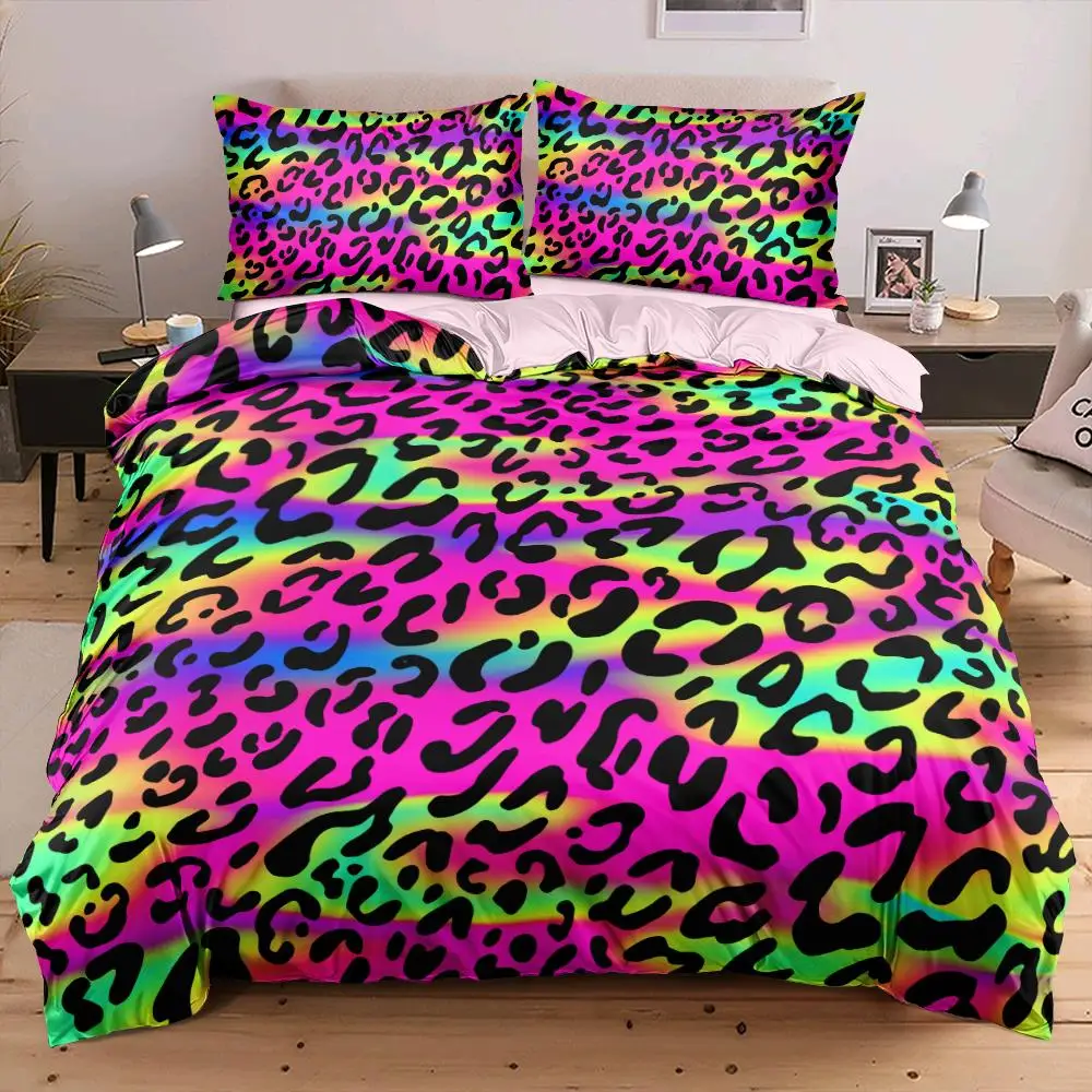 3D Digital Radiant Leopard Quilt Cover Luxury Couple Bedding Set Twin Queen King Double 180x210cm Bed Linen for Girls Adults
3D Digital Radiant Leopard Quilt Cover Luxury Couple Bedding Set Twin Queen King Double 180x210cm Bed Linen for Girls Adults