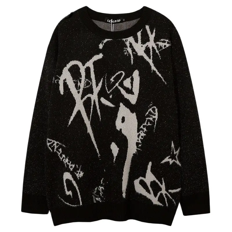 Autumn New Men Knitted Jumper Sweaters Hip Hop Letter Embroidery Streetwear Harajuku Loose Fashion Casual Male Pullovers
Autumn New Men Knitted Jumper Sweaters Hip Hop Letter Embroidery Streetwear Harajuku Loose Fashion Casual Male Pullovers