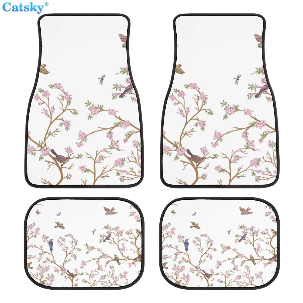 Cherry blossom, flower-and-bird style Car Floor Mats, Hippie Car Mat, Car Accessories Gift, Stoner Gift, Retro Car Accessories,
Cherry blossom, flower-and-bird style Car Floor Mats, Hippie Car Mat, Car Accessories Gift, Stoner Gift, Retro Car Accessories,