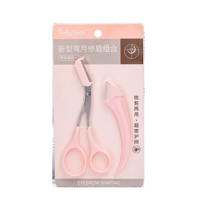 New meniscus eyebrow trimming tool set with eyebrow comb and eyebrow trimming scissors macro eyebrow scraper
New meniscus eyebrow trimming tool set with eyebrow comb and eyebrow trimming scissors macro eyebrow scraper