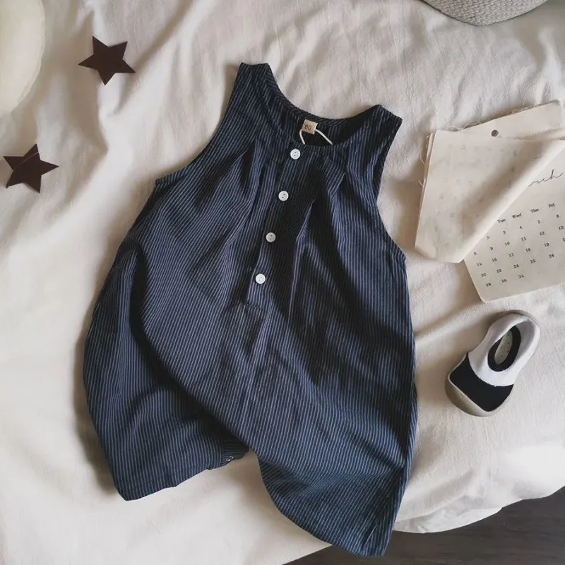 Children Jumpsuit Overalls 2022 Summer Baby Girl Cotton Linen Romper Pants Toddler Boys Trousers Korean Kids Sleeveless Playsuit
Children Jumpsuit Overalls 2022 Summer Baby Girl Cotton Linen Romper Pants Toddler Boys Trousers Korean Kids Sleeveless Playsuit