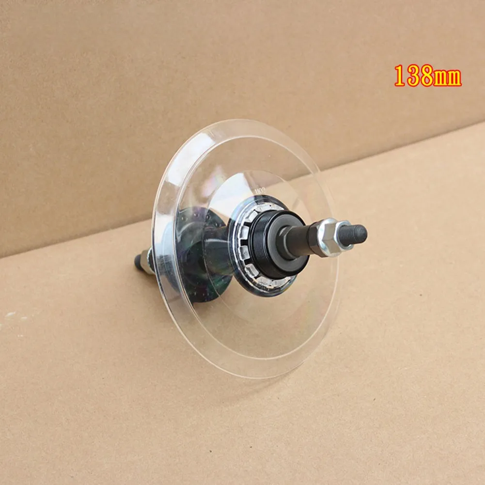 1PCS Freewheel Cover ABS Plastic Transparent Bike Bicycle Wheel Hub Protector Guard Screw Protection 138mm In Diameter
1PCS Freewheel Cover ABS Plastic Transparent Bike Bicycle Wheel Hub Protector Guard Screw Protection 138mm In Diameter