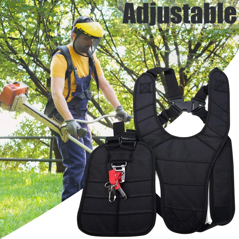 Double Trimmer Shoulder Harness Strap Belt Lawn Mower Grass String Garden Power Pruner Adjusted Band For Brush Cutter & Trimmer
Double Trimmer Shoulder Harness Strap Belt Lawn Mower Grass String Garden Power Pruner Adjusted Band For Brush Cutter & Trimmer