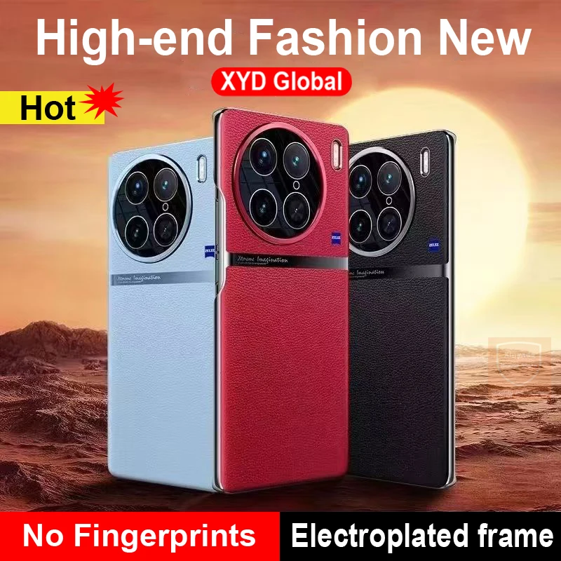 For Vivo X90 Pro Plus Case Matte Phone Back Case For Vivo X90 Pro Plus Cover High end Leather Bumper Shell Skin
For Vivo X90 Pro Plus Case Matte Phone Back Case For Vivo X90 Pro Plus Cover High end Leather Bumper Shell Skin