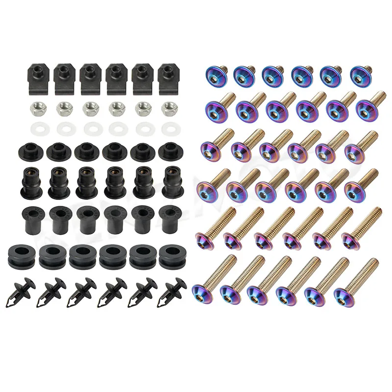 stainless steel Motorcycle Shell Special Screw Parts Motorcycle Accessories for Honda 2001-07 CBR600 F4i Hexagon socket screws
stainless steel Motorcycle Shell Special Screw Parts Motorcycle Accessories for Honda 2001-07 CBR600 F4i Hexagon socket screws