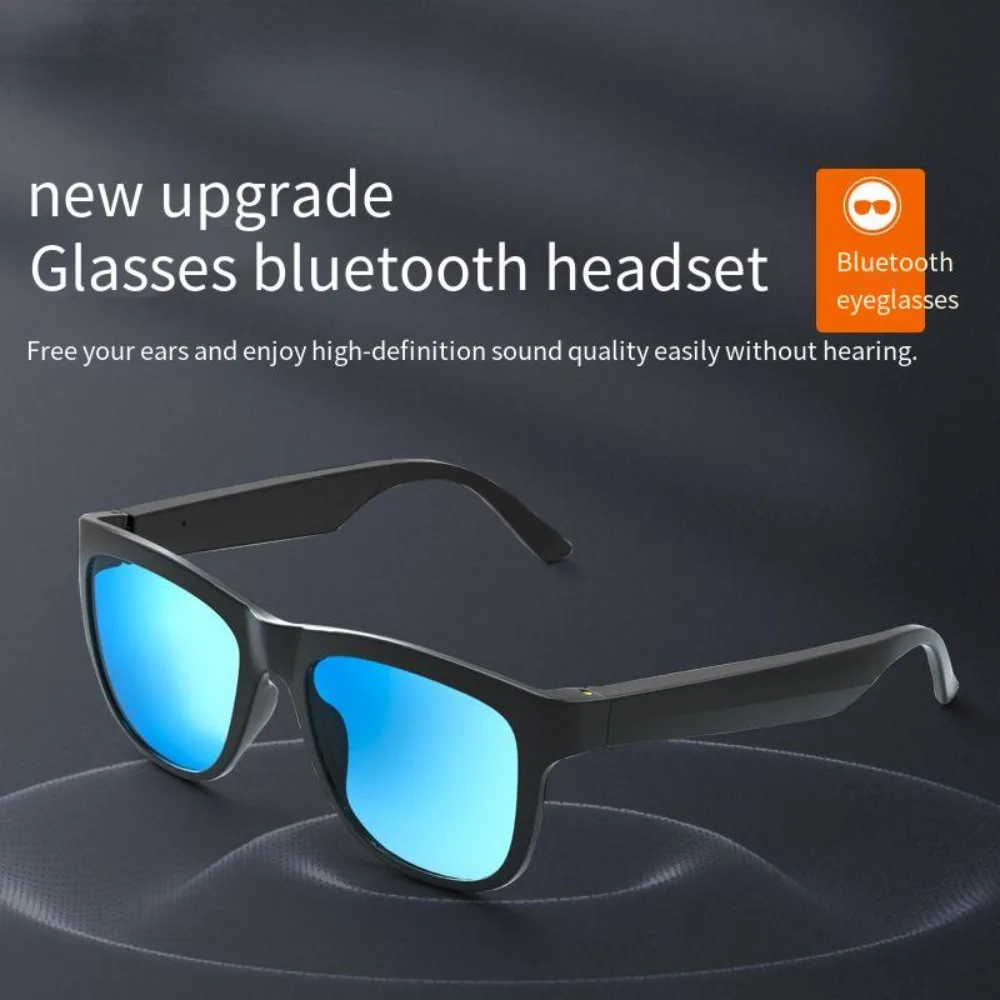 Bluetooth glasses, headphones 5.0 earplugs in ear stereo music listening glasses wireless sports sunglasses Bilateral stereo
Bluetooth glasses, headphones 5.0 earplugs in ear stereo music listening glasses wireless sports sunglasses Bilateral stereo