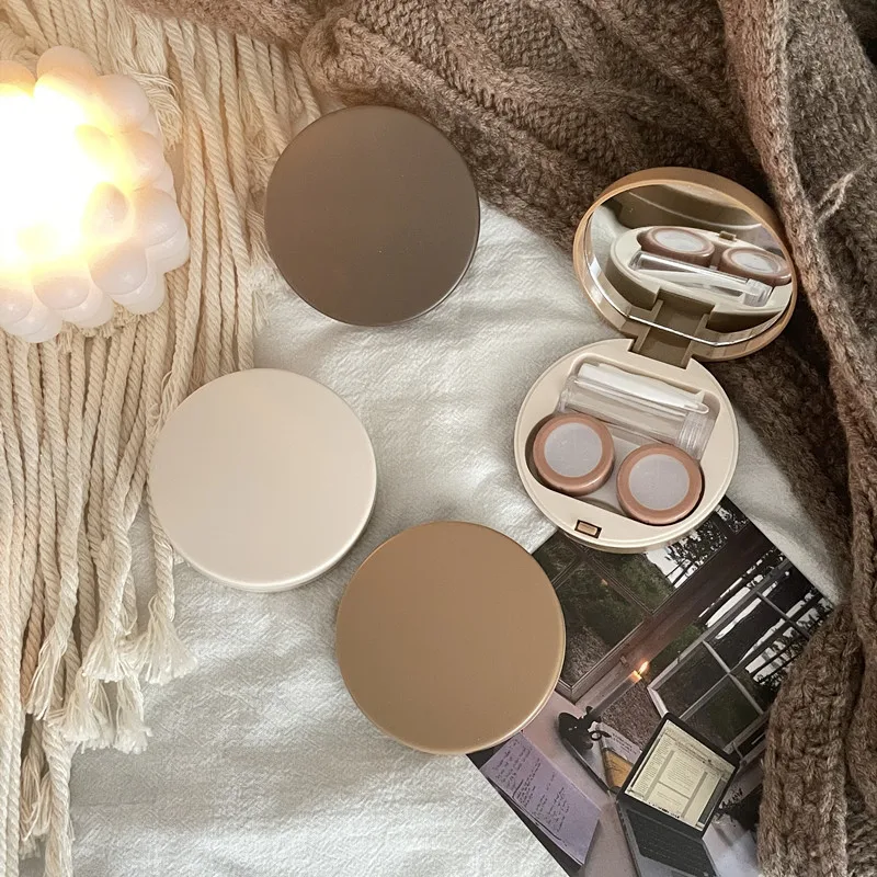 Milk Tea Warm Color Portable Mini Contact Lens Case for Travel Lady Holder Storage Eye Care Container with Mirror Lenses Box
Milk Tea Warm Color Portable Mini Contact Lens Case for Travel Lady Holder Storage Eye Care Container with Mirror Lenses Box