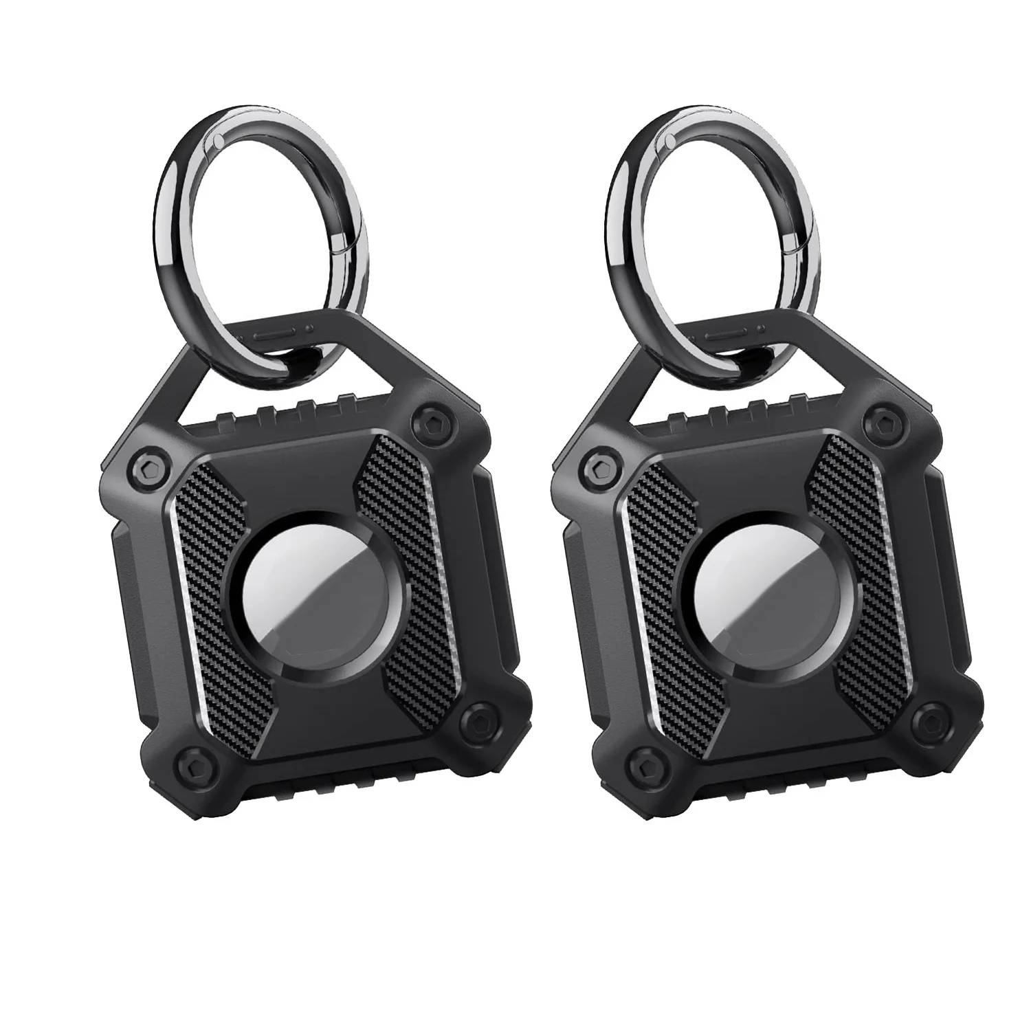 2 Pack Waterproof Keychain Holder Case for Airtags ,Anti-Theft Protective Tracker Case with Key Ring for Luggage, Keys
2 Pack Waterproof Keychain Holder Case for Airtags ,Anti-Theft Protective Tracker Case with Key Ring for Luggage, Keys