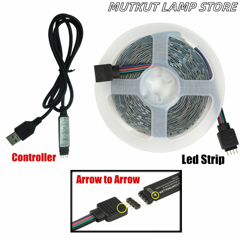 1-30M 5050 LED Strip Lights USB 5V RGB Lamp Ribbon Flexible Lights For Room Decoration TV BackLight Diode Tape Lamps
1-30M 5050 LED Strip Lights USB 5V RGB Lamp Ribbon Flexible Lights For Room Decoration TV BackLight Diode Tape Lamps