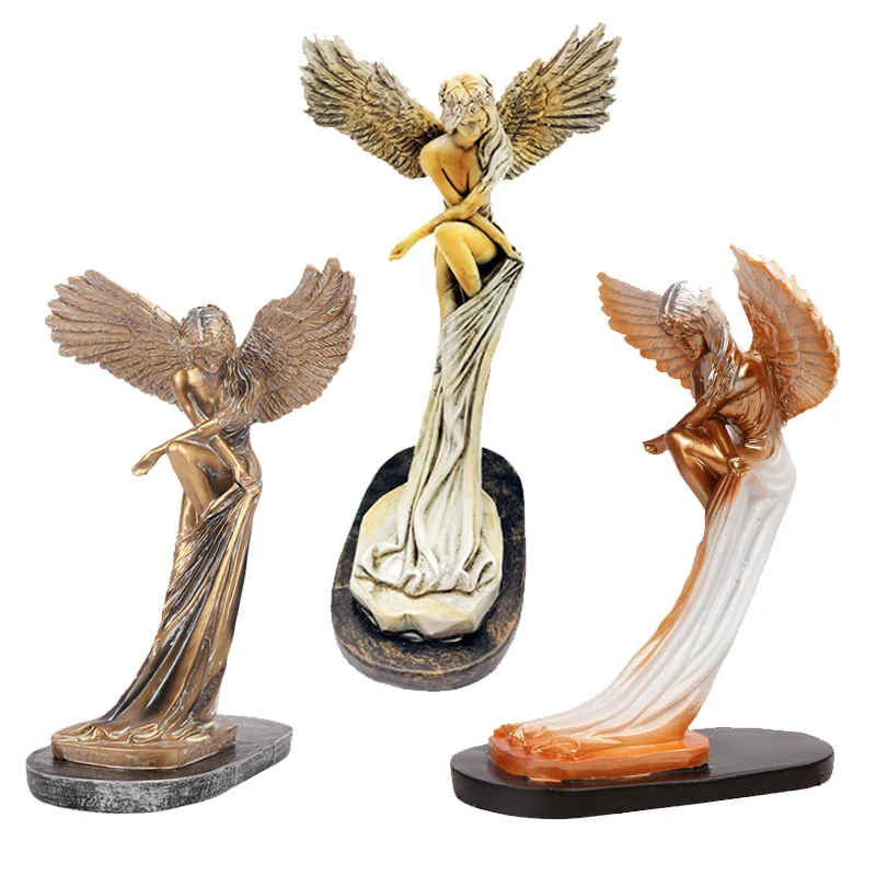 Redemption Angel Statue Resin Desktop Ornaments Ancient Mini Statue Elegant Angel Sculpture Art Home Decoration Gift Copper
Redemption Angel Statue Resin Desktop Ornaments Ancient Mini Statue Elegant Angel Sculpture Art Home Decoration Gift Copper