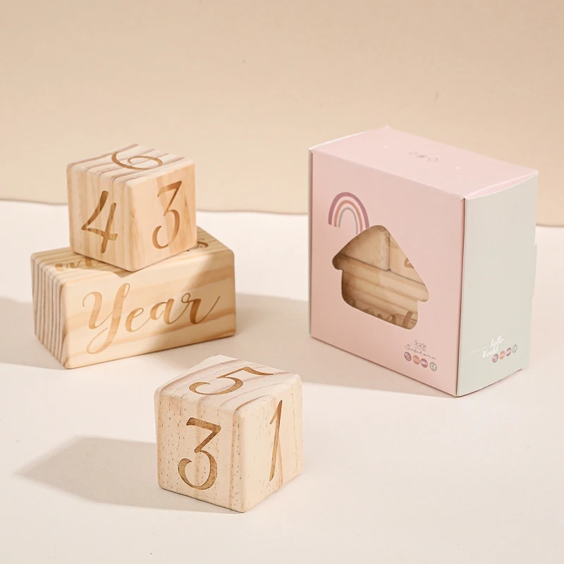 1set Baby Milestone Wooden Block Natural Pine Photography Milestone Commemorate Kids Growth Photo Accessories For Newborn Gifts
1set Baby Milestone Wooden Block Natural Pine Photography Milestone Commemorate Kids Growth Photo Accessories For Newborn Gifts